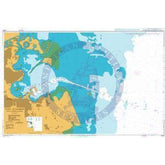 British Admiralty Nautical Chart  3782: Doha (Ad Dawhah) and Approaches